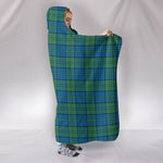 Scotstee Shop Tartan Blanket Hoodie - Clan Lockhart Tartan Hooded Blanket