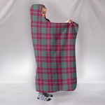 Scotstee Shop Tartan Blanket Hoodie - Clan Crawford Ancient Tartan Hooded Blanket
