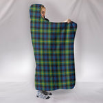 Scotstee Shop Tartan Blanket Hoodie - Clan Watson Ancient Tartan Hooded Blanket