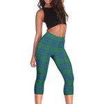 Scotstee Shop Tartan Capris Leggings Montgomery Ancient Tartan Leggings, Girls Capri Leggings, Capri Yoga Pants, Tartan Capri Leggings, Plaid Capri Leggings