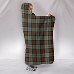 Scotstee Shop Tartan Blanket Hoodie - Clan MacLeod of Harris Weathered Tartan Hooded Blanket