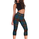 Scotstee Shop Tartan Capris Leggings Fraser Hunting Ancient Tartan Leggings, Girls Capri Leggings, Capri Yoga Pants, Tartan Capri Leggings, Plaid Capri Leggings