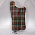 Scotstee Shop Tartan Blanket Hoodie - Clan MacRae Hunting Weathered Tartan Hooded Blanket