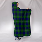 Scotstee Shop Tartan Blanket Hoodie - Clan Oliphant Modern Tartan Hooded Blanket