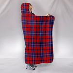 Scotstee Shop Tartan Blanket Hoodie - Clan Wishart Dress Tartan Hooded Blanket