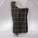Scotstee Shop Tartan Blanket Hoodie - Clan BlackWatch Weathered Tartan Hooded Blanket