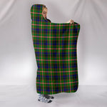 Scotstee Shop Tartan Blanket Hoodie - Clan Reid Green Tartan Hooded Blanket
