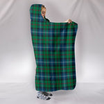 Scotstee Shop Tartan Blanket Hoodie - Clan Urquhart Ancient Tartan Hooded Blanket