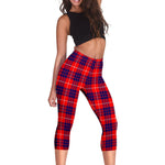 Scotstee Shop Tartan Capris Leggings Hamilton Modern Tartan Leggings, Girls Capri Leggings, Capri Yoga Pants, Tartan Capri Leggings, Plaid Capri Leggings