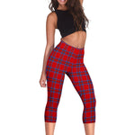 Scotstee Shop Tartan Capris Leggings Inverness District Tartan Leggings, Girls Capri Leggings, Capri Yoga Pants, Tartan Capri Leggings, Plaid Capri Leggings