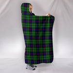 Scotstee Shop Tartan Blanket Hoodie - Clan Leslie Hunting Tartan Hooded Blanket