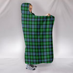 Scotstee Shop Tartan Blanket Hoodie - Clan Arbuthnot Ancient Tartan Hooded Blanket