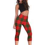 Scotstee Shop Tartan Capris Leggings Erskine Modern Tartan Leggings, Girls Capri Leggings, Capri Yoga Pants, Tartan Capri Leggings, Plaid Capri Leggings