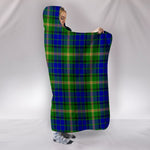 Scotstee Shop Tartan Blanket Hoodie - Clan Maitland Tartan Hooded Blanket