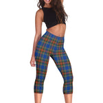 Scotstee Shop Tartan Capris Leggings Macbeth Ancient Tartan Leggings, Girls Capri Leggings, Capri Yoga Pants, Tartan Capri Leggings, Plaid Capri Leggings