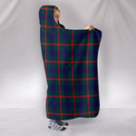 Scotstee Shop Tartan Blanket Hoodie - Clan Agnew Modern Tartan Hooded Blanket