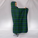 Scotstee Shop Tartan Blanket Hoodie - Clan Stewart Hunting Modern Tartan Hooded Blanket