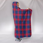 Scotstee Shop Tartan Blanket Hoodie - Clan Graham of Menteith Red Tartan Hooded Blanket