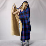 Scotstee Shop Tartan Blanket Hoodie - Clan Angus Modern Tartan Hooded Blanket