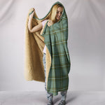 Scotstee Shop Tartan Blanket Hoodie - Clan Kelly Dress Tartan Hooded Blanket