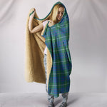 Scotstee Shop Tartan Blanket Hoodie - Clan MacIntyre Hunting Ancient Tartan Hooded Blanket