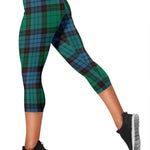 Scotstee Shop Tartan Capris Leggings Stewart Old Ancient Tartan Leggings, Girls Capri Leggings, Capri Yoga Pants, Tartan Capri Leggings, Plaid Capri Leggings