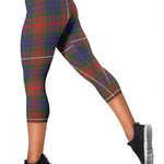 Scotstee Shop Tartan Capris Leggings Fraser Hunting Modern Tartan Leggings, Girls Capri Leggings, Capri Yoga Pants, Tartan Capri Leggings, Plaid Capri Leggings
