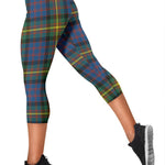 Scotstee Shop Tartan Capris Leggings Macsporran Ancient Tartan Leggings, Girls Capri Leggings, Capri Yoga Pants, Tartan Capri Leggings, Plaid Capri Leggings