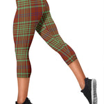 Scotstee Shop Tartan Capris Leggings Macgillivray Hunting Ancient Tartan Leggings, Girls Capri Leggings, Capri Yoga Pants, Tartan Capri Leggings, Plaid Capri Leggings