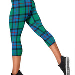 Scotstee Shop Tartan Capris Leggings Flower Of Scotland Tartan Leggings, Girls Capri Leggings, Capri Yoga Pants, Tartan Capri Leggings, Plaid Capri Leggings