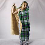 Scotstee Shop Tartan Blanket Hoodie - Clan MacKenzie Dress Modern Tartan Hooded Blanket