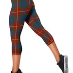 Scotstee Shop Tartan Capris Leggings Fraser Ancient Tartan Leggings, Girls Capri Leggings, Capri Yoga Pants, Tartan Capri Leggings, Plaid Capri Leggings