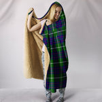 Scotstee Shop Tartan Blanket Hoodie - Clan MacIntyre Hunting Modern Tartan Hooded Blanket