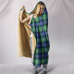 Scotstee Shop Tartan Blanket Hoodie - Clan Sutherland Old Ancient Tartan Hooded Blanket
