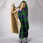 Scotstee Shop Tartan Blanket Hoodie - Clan Tait Modern Tartan Hooded Blanket