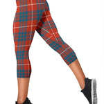 Scotstee Shop Tartan Capris Leggings Hamilton Ancient Tartan Leggings, Girls Capri Leggings, Capri Yoga Pants, Tartan Capri Leggings, Plaid Capri Leggings