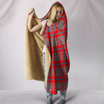 Scotstee Shop Tartan Blanket Hoodie - Clan Moubray Tartan Hooded Blanket