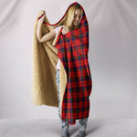 Scotstee Shop Tartan Blanket Hoodie - Clan Robertson Modern Tartan Hooded Blanket