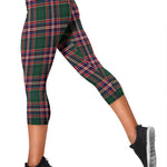 Scotstee Shop Tartan Capris Leggings Macfarlane Hunting Modern Tartan Leggings, Girls Capri Leggings, Capri Yoga Pants, Tartan Capri Leggings, Plaid Capri Leggings