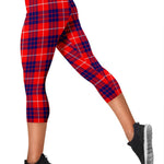 Scotstee Shop Tartan Capris Leggings Hamilton Modern Tartan Leggings, Girls Capri Leggings, Capri Yoga Pants, Tartan Capri Leggings, Plaid Capri Leggings