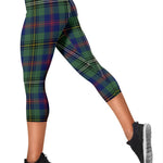 Scotstee Shop Tartan Capris Leggings Wood Modern Tartan Leggings, Girls Capri Leggings, Capri Yoga Pants, Tartan Capri Leggings, Plaid Capri Leggings