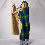 Scotstee Shop Tartan Blanket Hoodie - Clan Maitland Tartan Hooded Blanket