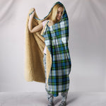 Scotstee Shop Tartan Blanket Hoodie - Clan Campbell Dress Tartan Hooded Blanket