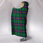 Scotstee Shop Tartan Blanket Hoodie - Clan Young Modern Tartan Hooded Blanket