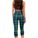 Scotstee Shop Tartan Capris Leggings Gordon Ancient Tartan Leggings, Girls Capri Leggings, Capri Yoga Pants, Tartan Capri Leggings, Plaid Capri Leggings
