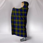 Scotstee Shop Tartan Blanket Hoodie - Clan More (Muir) Tartan Hooded Blanket