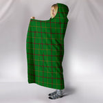 Scotstee Shop Tartan Blanket Hoodie - Clan Tribe of Mar Tartan Hooded Blanket