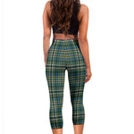 Scotstee Shop Tartan Capris Leggings Scott Green Ancient Tartan Leggings, Girls Capri Leggings, Capri Yoga Pants, Tartan Capri Leggings, Plaid Capri Leggings