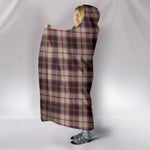 Scotstee Shop Tartan Blanket Hoodie - Clan MacPherson Hunting Ancient Tartan Hooded Blanket