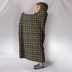 Scotstee Shop Tartan Blanket Hoodie - Clan Thomson Hunting Modern Tartan Hooded Blanket